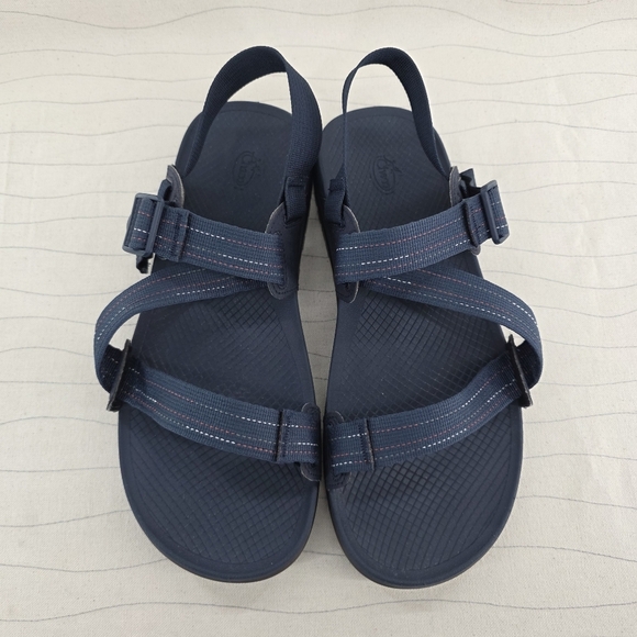 Chaco Mens Lowdown Navy Blue Outdoor Hiking Sandals Shoes JCH107273 Size 11 main image 9